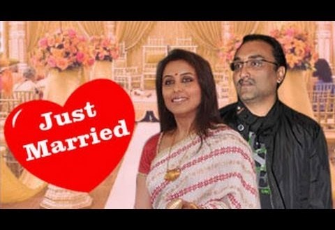 Rani Mukherjee Marries Aditya Chopra