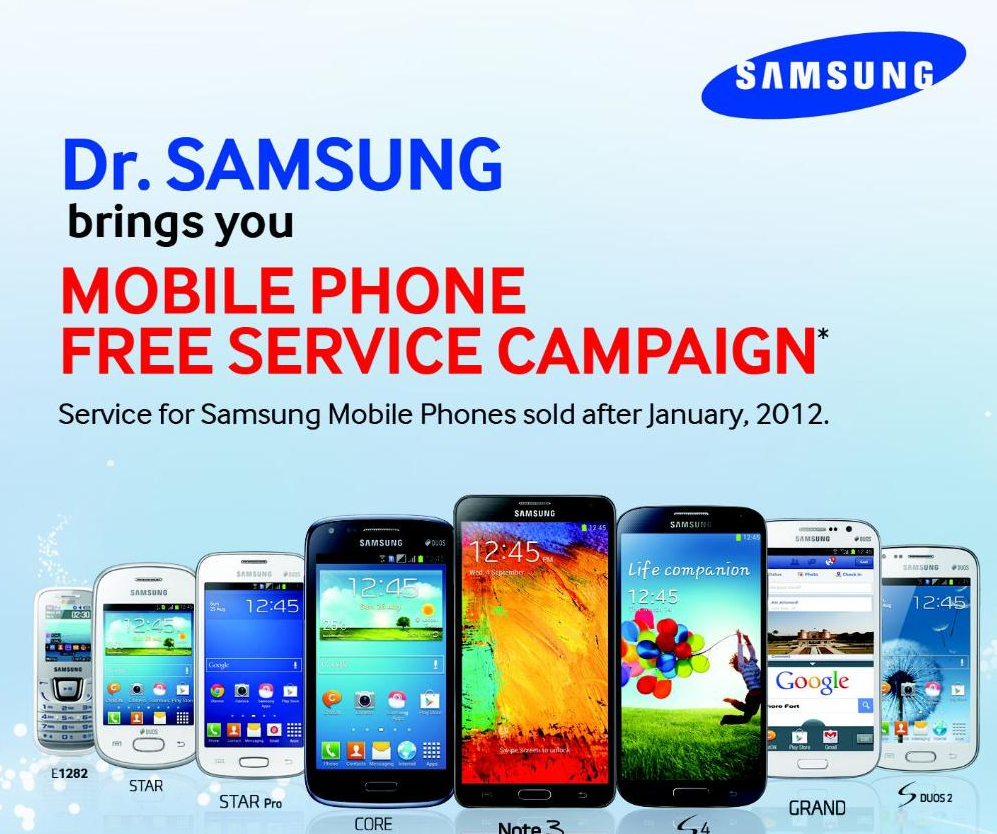 Dr. Samsung To Diagnose Samsung Mobiles Sold after January 2012